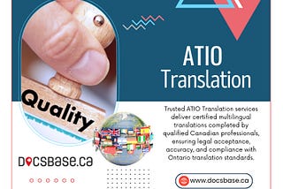 Things You Should Know About ATIO Translation