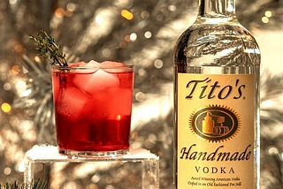 Tito’s Holiday Thyme