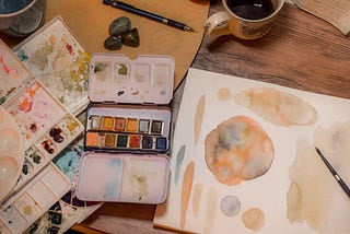 Why watercolors are better for beginners.