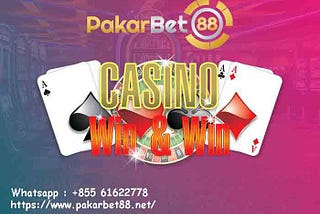Playing at the largest Indonesian casino agent, this is the advantage