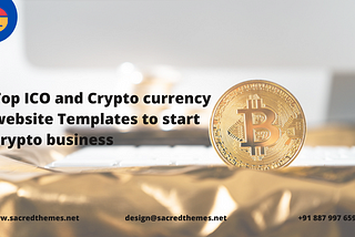 Top ICO & Cryptocurrency website Templates to start your Crypto Business
