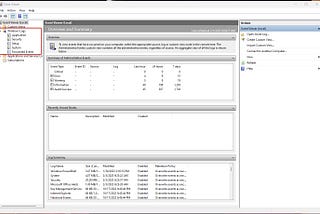 WINDOWS EVENT VIEWER