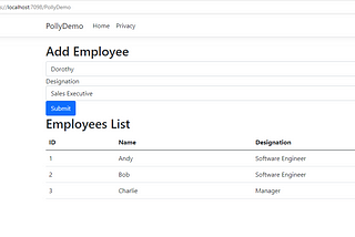 Using Polly in .Net to deal with DB reconnect issue.