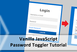 Make A Simple Password Toggle Form With JavaScript