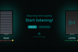 Listen, a world-class reading companion