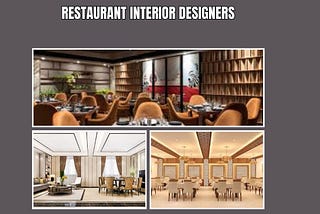 BEST AND TOP RESTAURANT INTERIOR DESIGNERS AND DECORATORS IN HYDERABAD