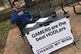 Gamers Are the Best Crypto HODLers