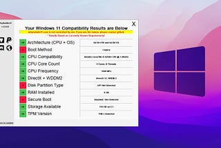 Download whynotwin11 compatibility checker tool to check if you can upgrade to Windows 11