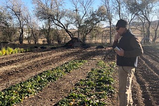 Rod Adams shows off his regenerative farming vision at Sunspot Urban Farm