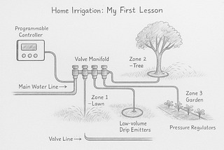 Home Irrigation… My First Lesson