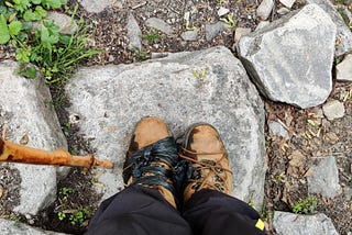 An ode to my trekking shoes