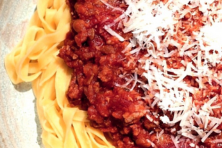 Bolognese Tagliatelle — European