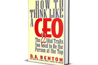 How to Think Like a CEO book cover