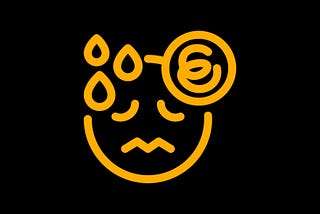 an overwhelmed face