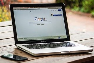 A client device visiting a website