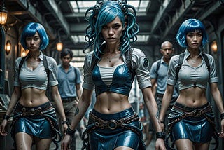 Tentacle Team Three Enters Comic Con And Is An Immediate Triple Threat!