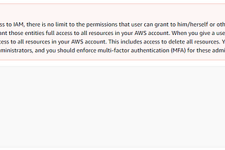 Monitor AWS Admin Groups