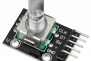 Using a rotary encoder on an Arduino