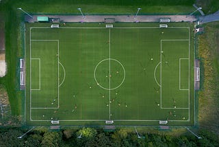 Football pitch