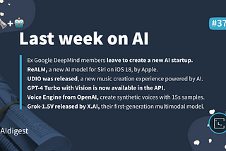 Last Week on AI — no.37