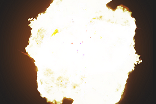 Enemy Explosions using 2d sprites in Unity.