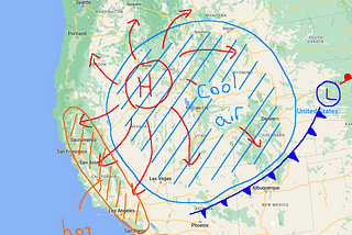 Why is fall so hot in coastal California?