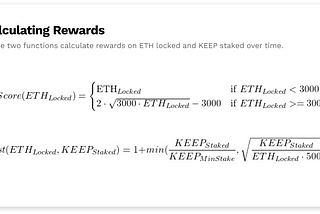 KEEP NETWORK. Награда за стейкинг