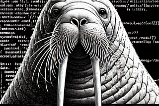 Why Is there a walrus in my code?