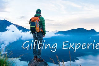 Spend money on experiences, not things