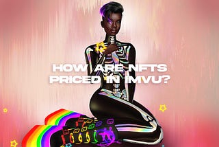 How are NFTs priced in IMVU?