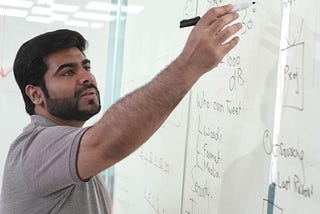 Umer Farooq conducting a System Design Class | CTO MRS Technologies | Technology Spirits | MTronic | Robominors