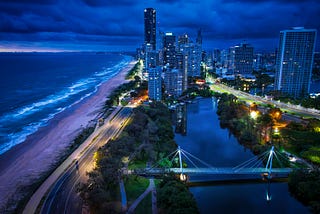 Gold Coast, Austrail: Encounters with Nature In the Lighted City