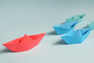 Free Stock Image | Origami Paper Boats