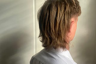 The mullet hairstyle makes a return as children return to school across Melbourne.