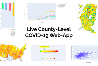 Live COVID-19 County-Level Web-App