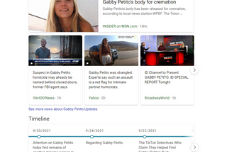 3–2–2–1 Blog post: The media shockwaves of Gabby Petito’s murder