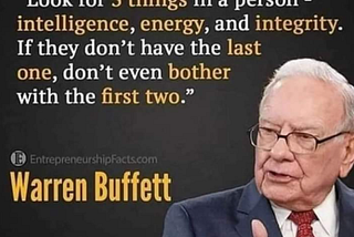 WHAT DO YOU VALUE IN PEOPLE?