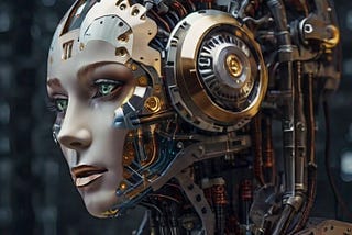 Female Artificial Intelligence generated by Leornado.AI for Comecinc Communications and Strategic Solutions Services.