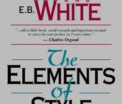 2 Minute Book Review: The Elements of Style