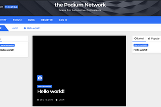 The Podium Network