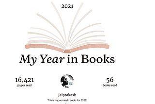 Recommendation — Books read in 2021