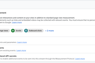 Google Analytics 4 Tracking Events