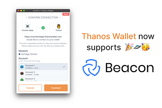 Introducing Beacon Support in Thanos Wallet