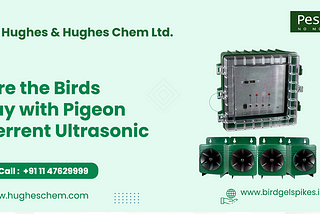 Scare the Birds Away with Pigeon Deterrent Ultrasonic