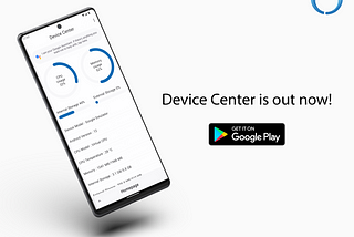 Device Center is out now!