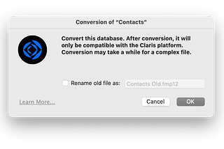 Claris Pro: File Conversion