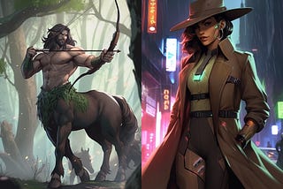 The Wide and Wondrous World of Centaurs and Agents