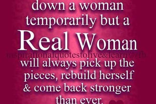#Dearwoman No matter what comes my way it makes me a stronger Woman today.