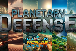 Planetary Defense — A Unique Two-Stage Game on WAX