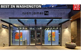 Best Gallery In Washington: Ryan James Fine Arts/ 2025 AMERICAN ART AWARDS